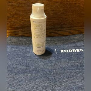 Korres Santorini Grape Poreless Skin Perfecting Toner 4.22oz New & Denim Bag New